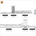 TDC51D + AZ 914-1250mm Largeur Couleur Coated Galvalumed Steel Coil pour panneau ondulé et sandwich